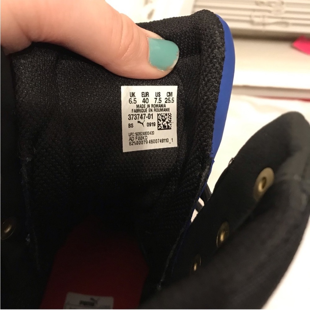 🎉 FINAL CRAZY SALE 🎉 New in Box Authentic & RARE Balmain x Puma size 7.5 - Picture 6 of 11
